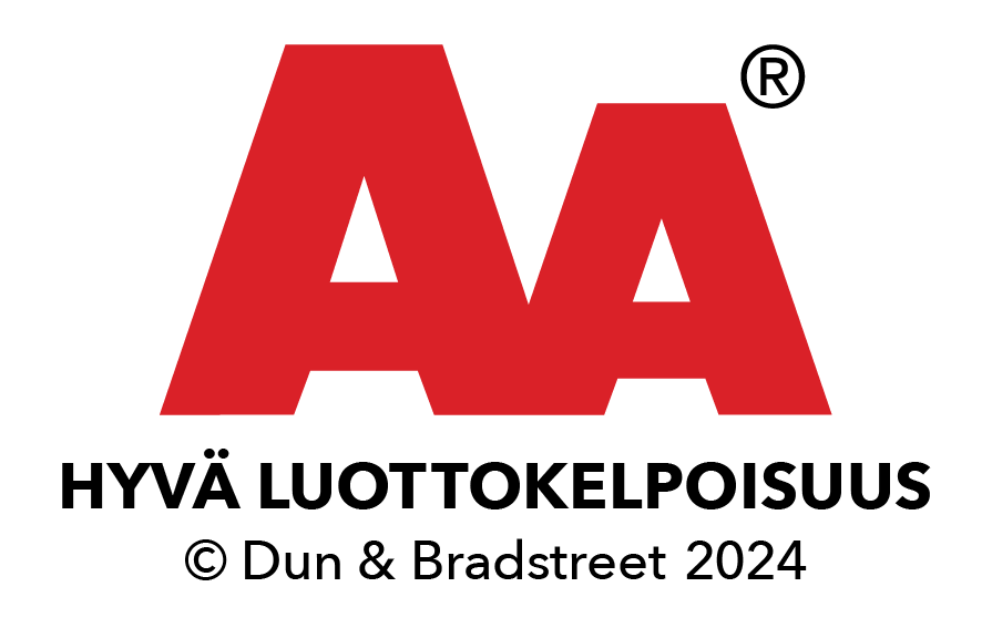 AA Hyvä luottokelpoisuus 2024 -logo